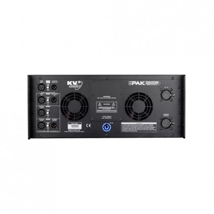 KV2 Audio EPAK 2500R Wzmacniacz/kontroler hybrydowy (analogowo-cyfrowy) w wersji rack do systemu ES.